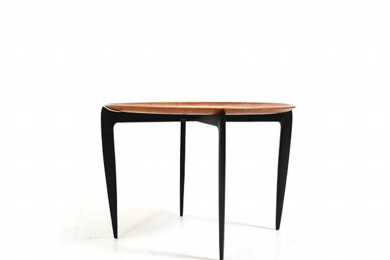 Tavolino Tray di Willumsen e Engholm per Fritz Hansen, anni '50 3