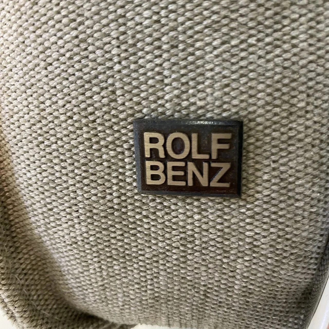 Divano e poggiapiedi Bacio di Cuno Frommherz per Rolf Benz 9