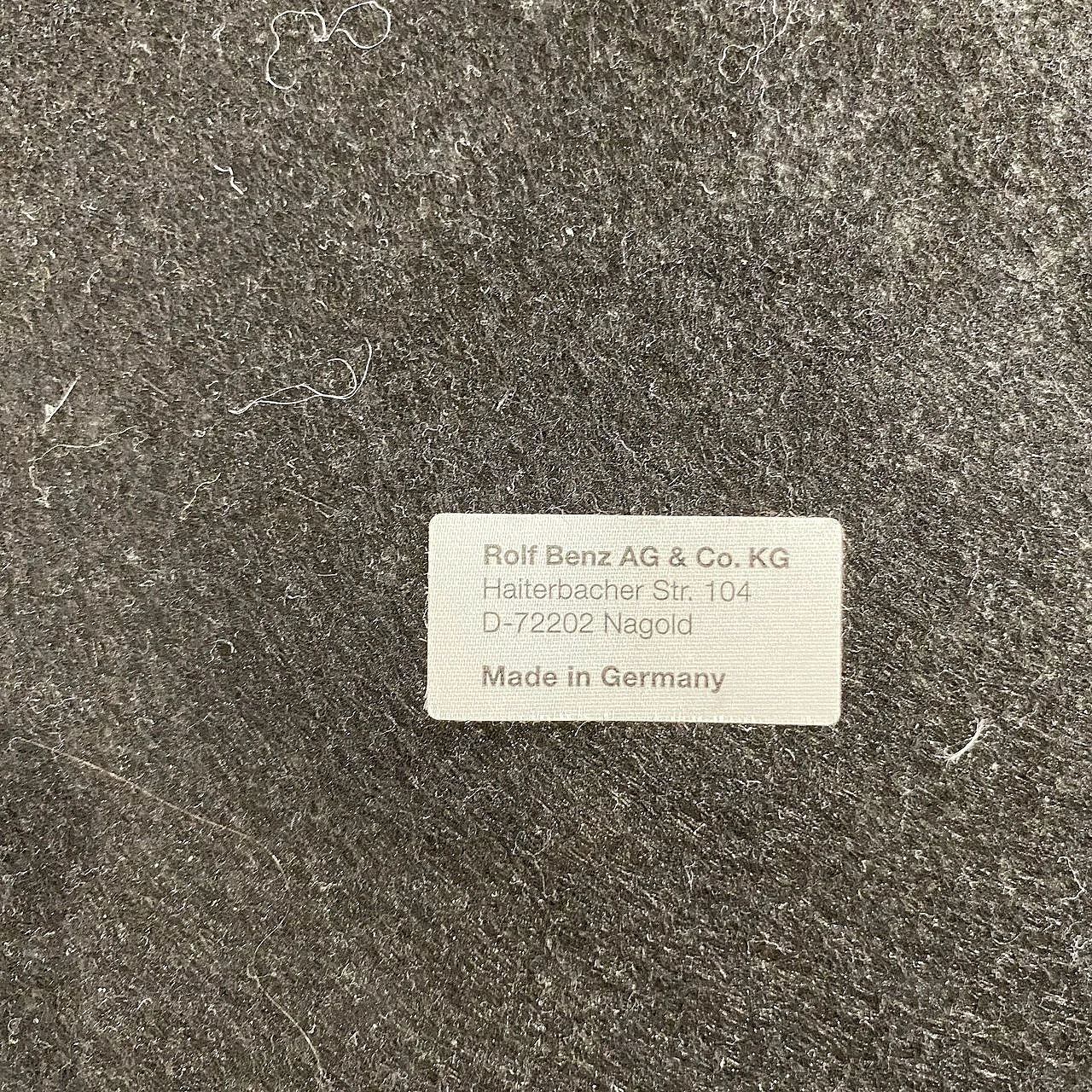 Divano e poggiapiedi Bacio di Cuno Frommherz per Rolf Benz 10