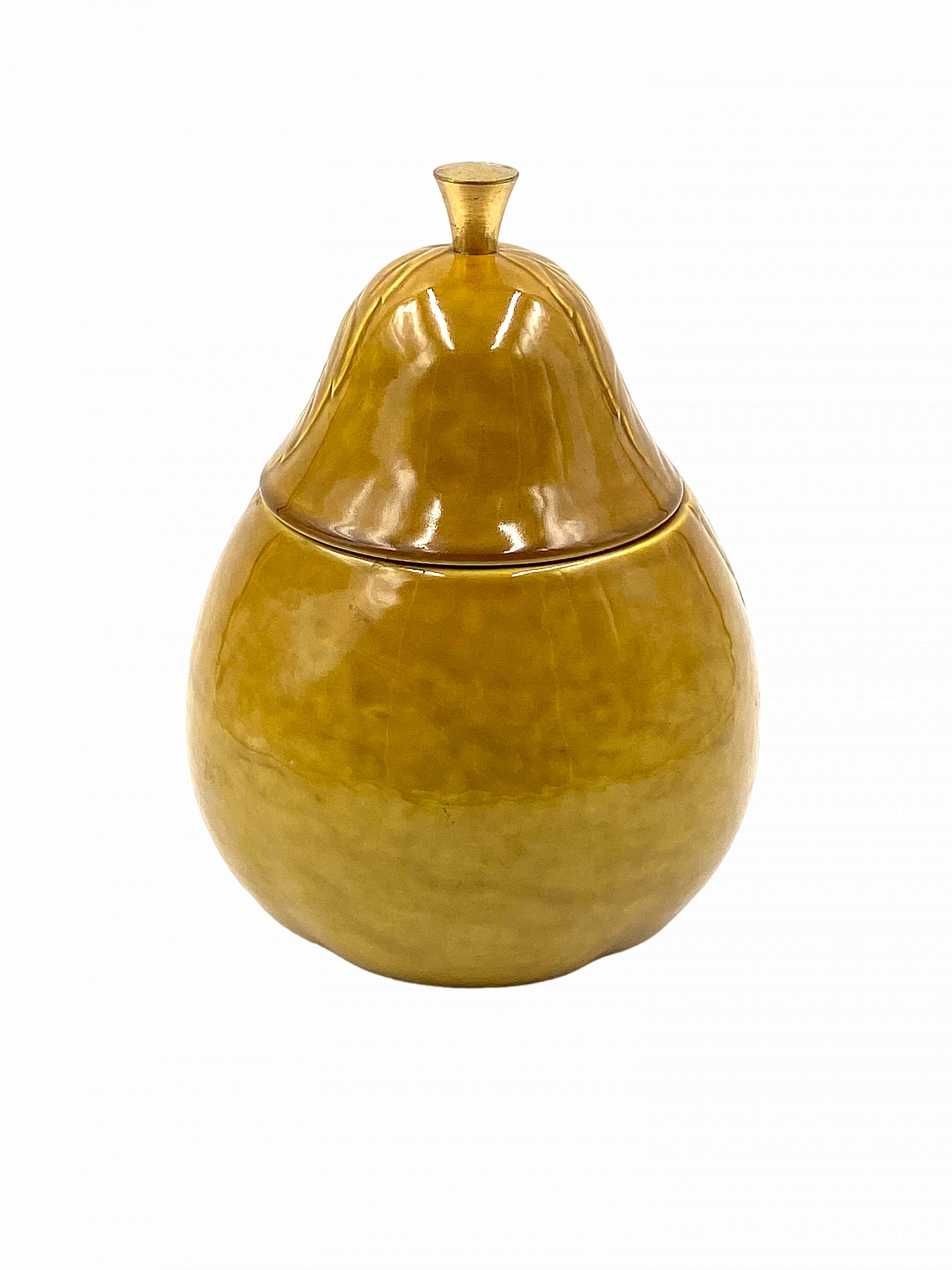 Pear-shaped ceramic ice bucket, 1960s 15