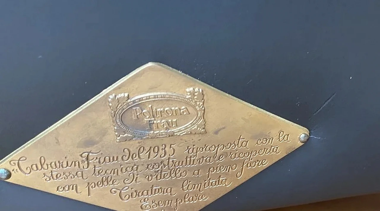 Poltrona Tabarin di Renzo Frau per Poltrona Frau, 1989 17