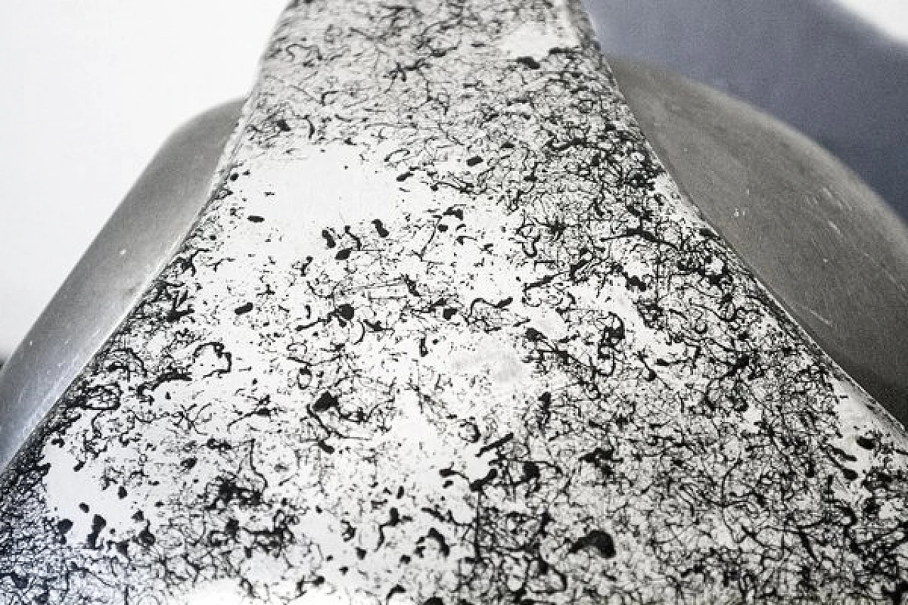 Secchiello per ghiaccio a gufo in alluminio, anni '70 5