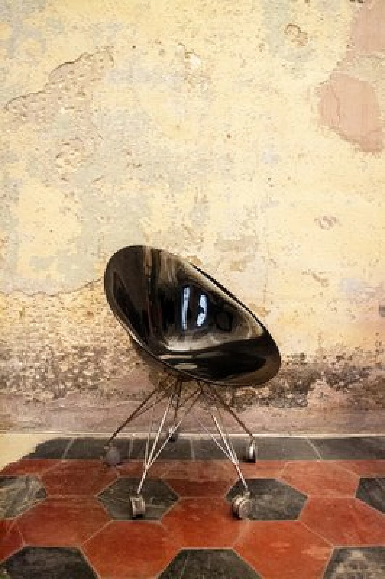 Sedia girevole Eros di Philippe Starck per Kartell, anni '90 4