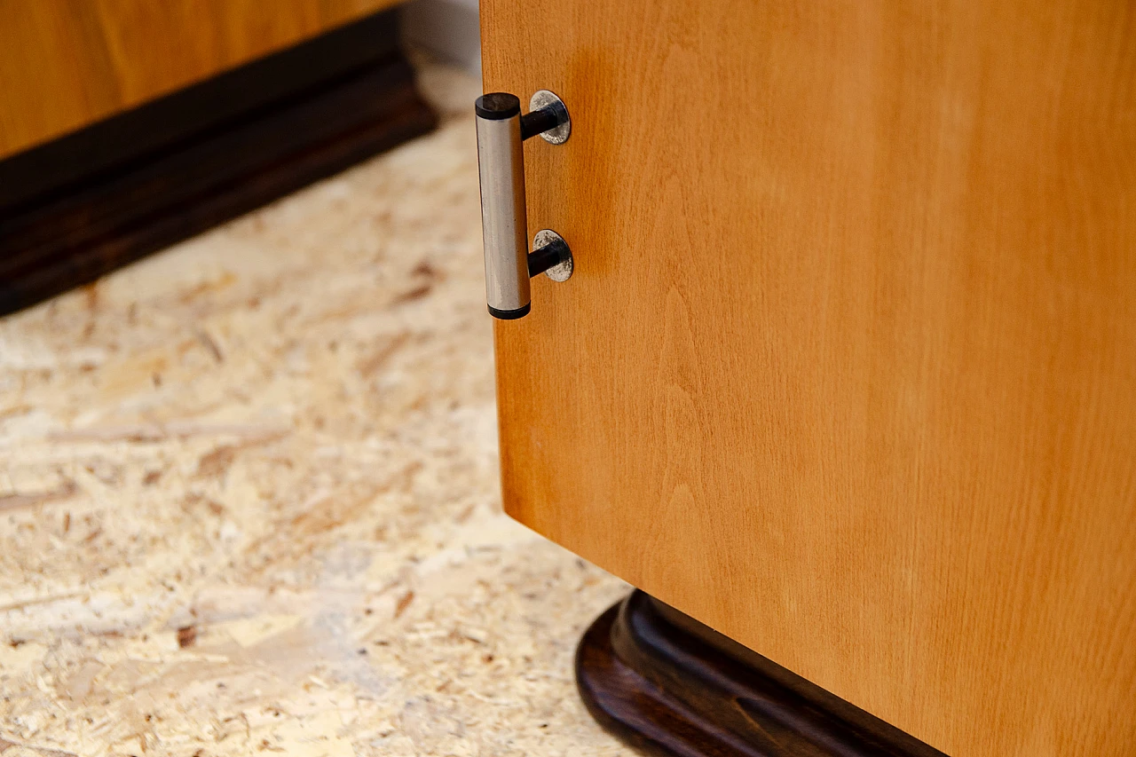 Pair of Bauhaus bedside tables by Jindřich Halabala, 1930s 10