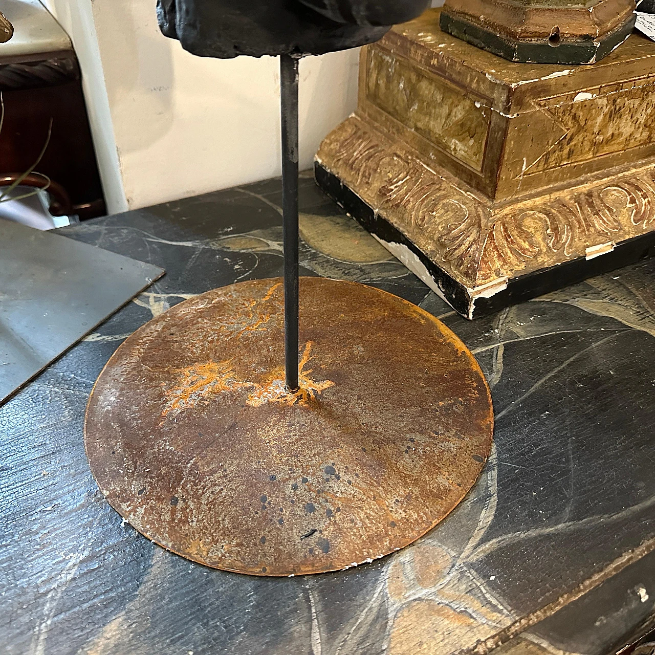 Clay head of a young Sicilian man, late 19th century 3