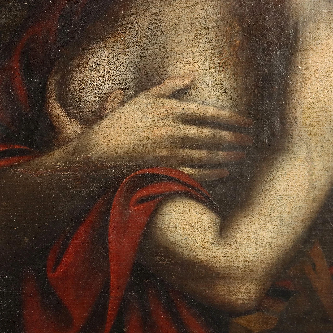 St. Catherine of Alexandria, oil on canvas, 17th century 4