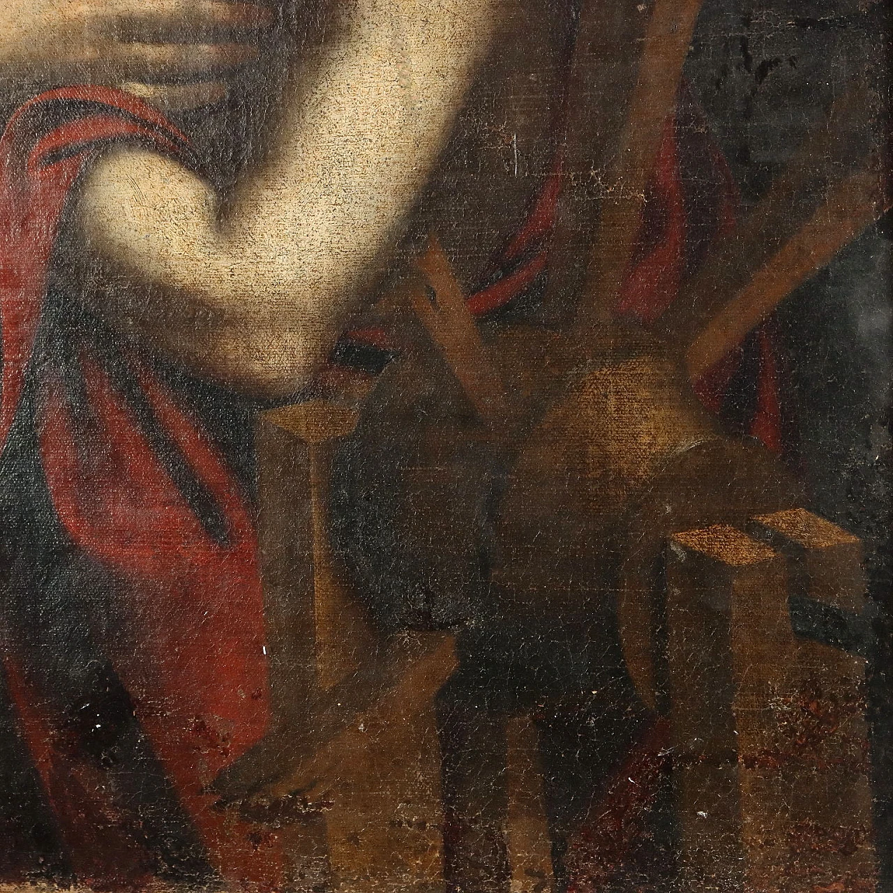 St. Catherine of Alexandria, oil on canvas, 17th century 5