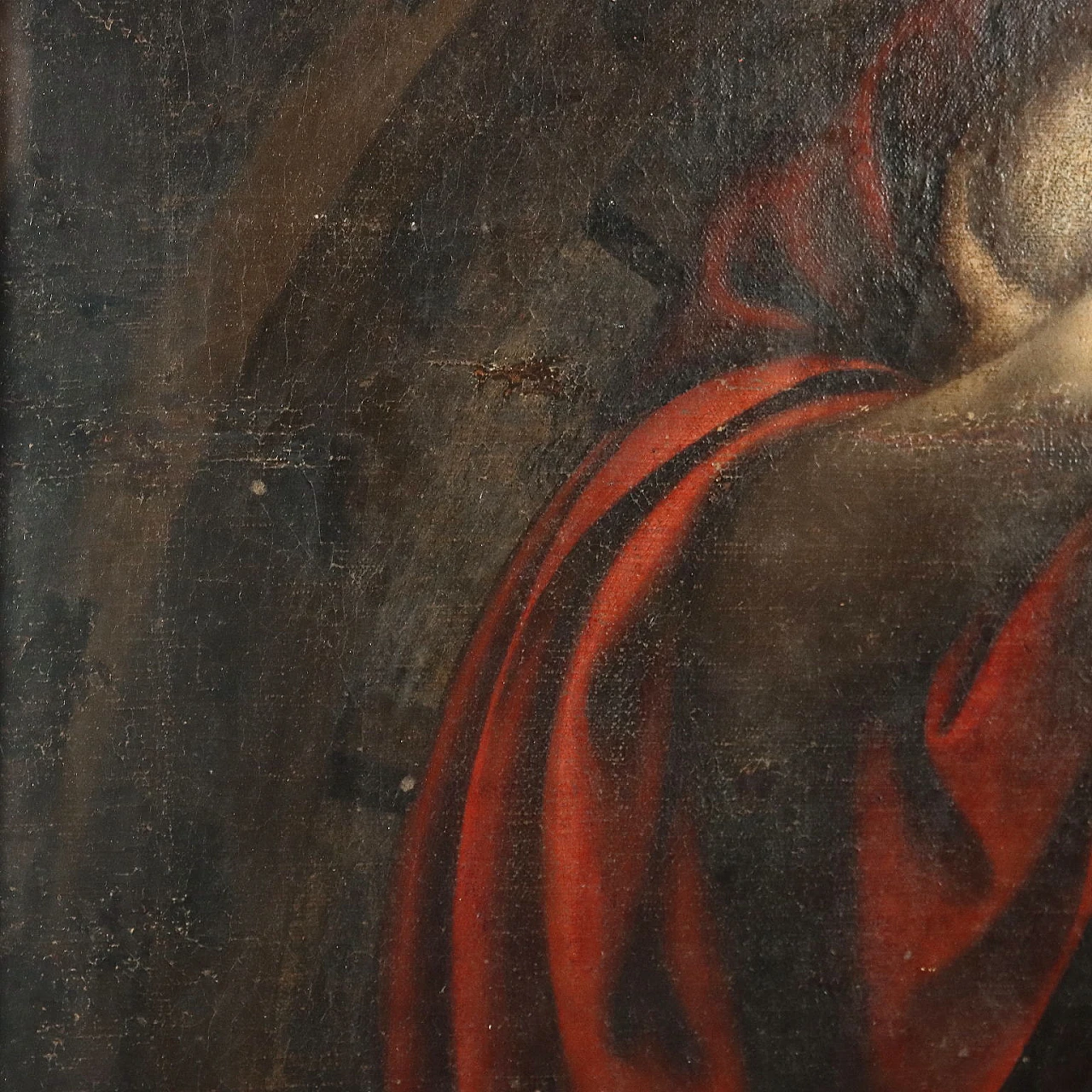 St. Catherine of Alexandria, oil on canvas, 17th century 7