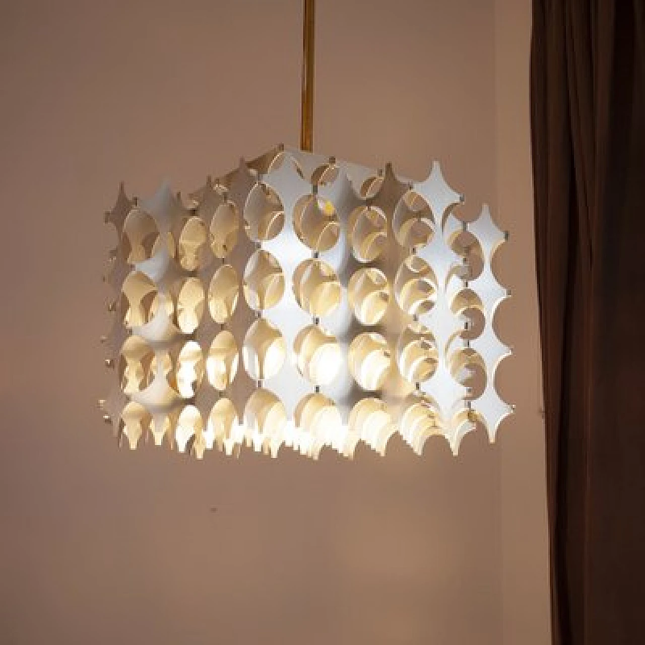 Chyntia chandelier by Mario Marenco for Artemide, 1970s 3