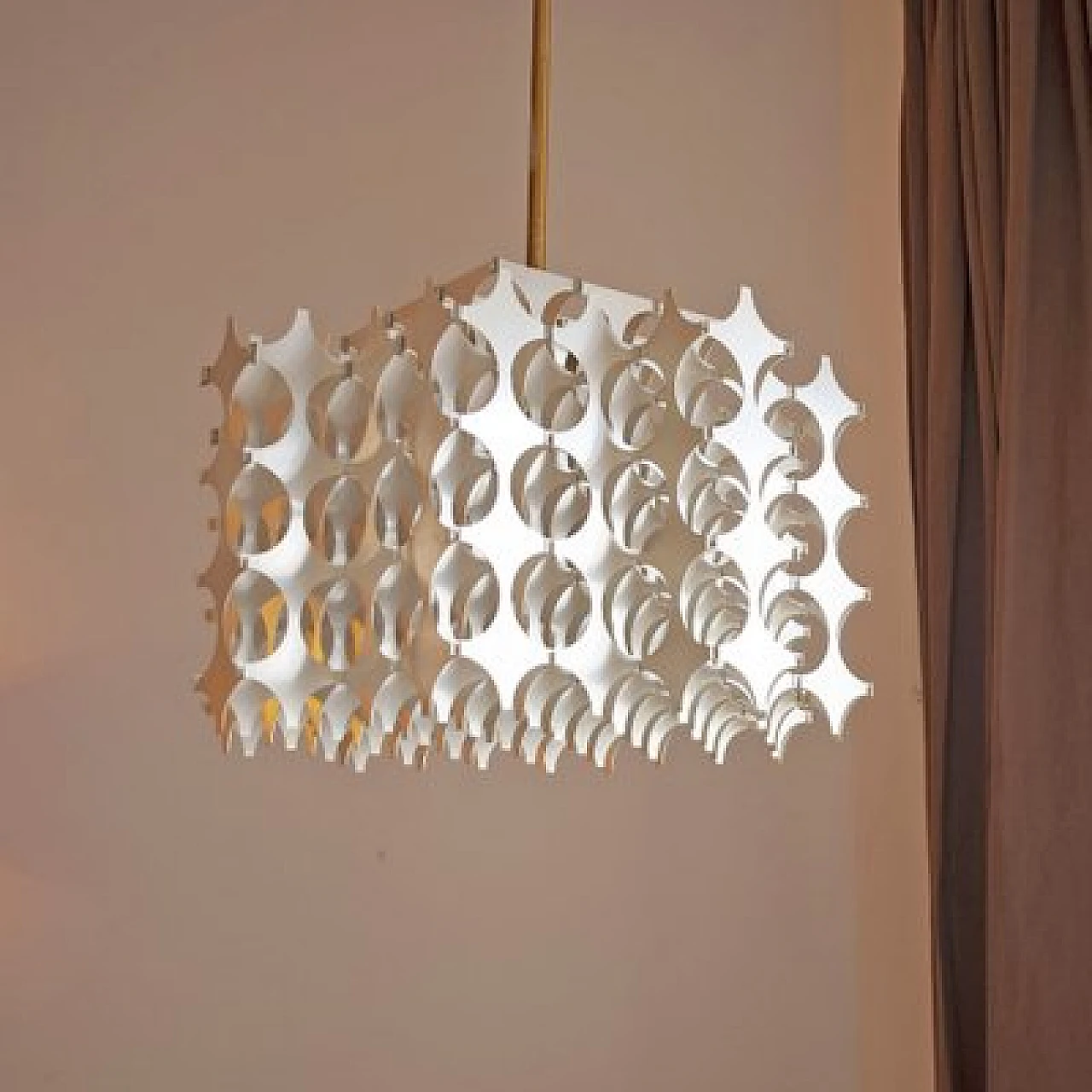 Chyntia chandelier by Mario Marenco for Artemide, 1970s 4