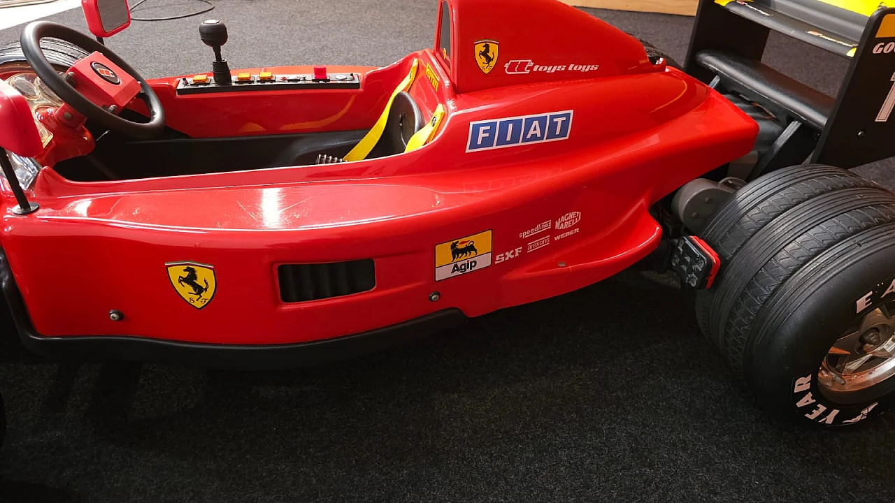 F1 Ferrari electric car by Toys Toys, 1990s 2