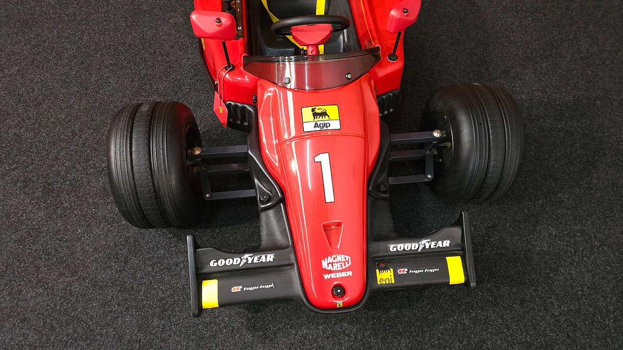 F1 Ferrari electric car by Toys Toys, 1990s 6