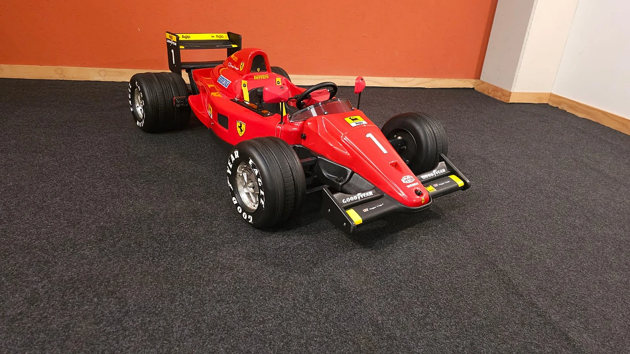 F1 Ferrari electric car by Toys Toys, 1990s 7