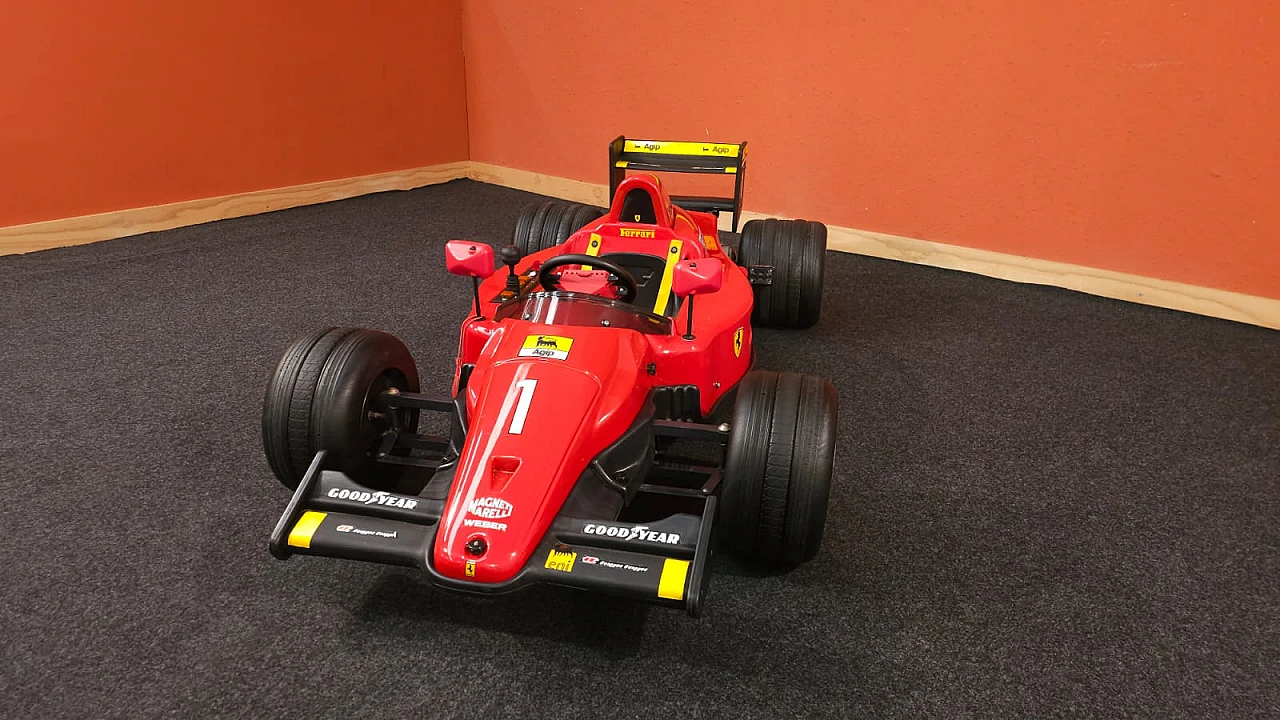 F1 Ferrari electric car by Toys Toys, 1990s 9