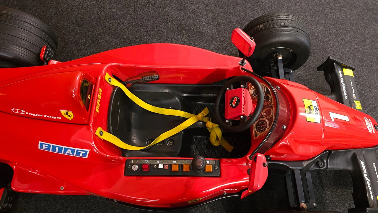 F1 Ferrari electric car by Toys Toys, 1990s 11