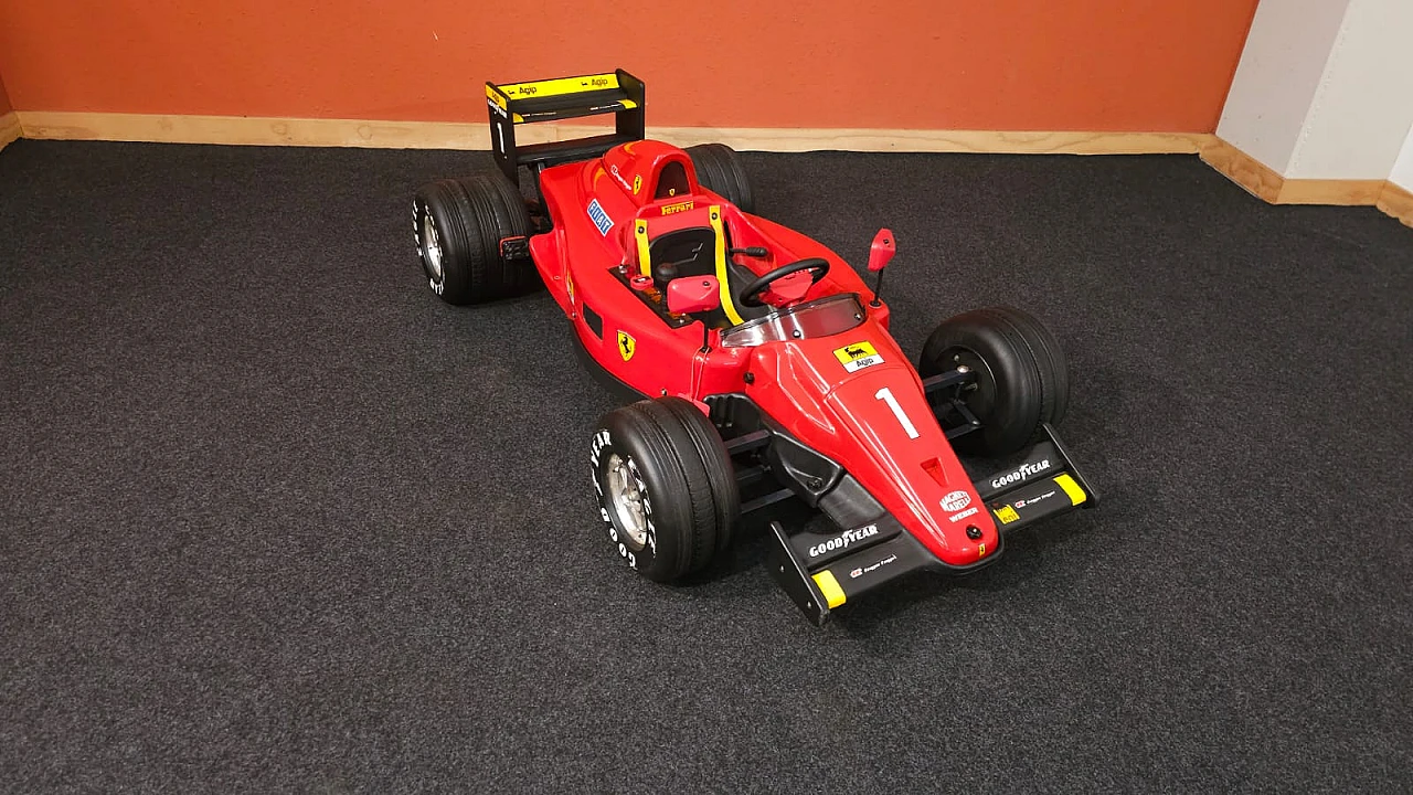 F1 Ferrari electric car by Toys Toys, 1990s 12