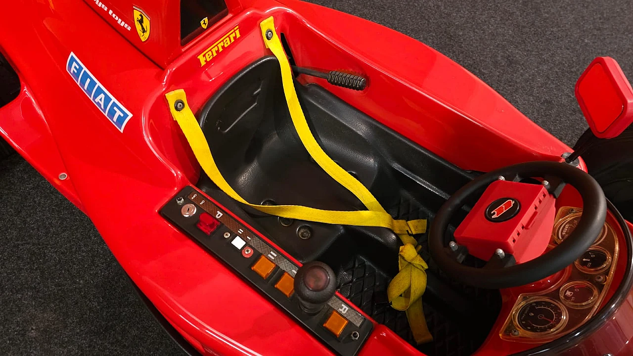 F1 Ferrari electric car by Toys Toys, 1990s 13