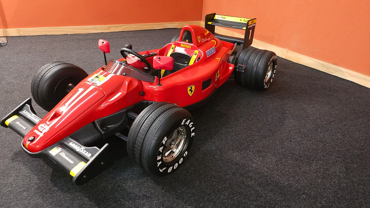 F1 Ferrari electric car by Toys Toys, 1990s 18