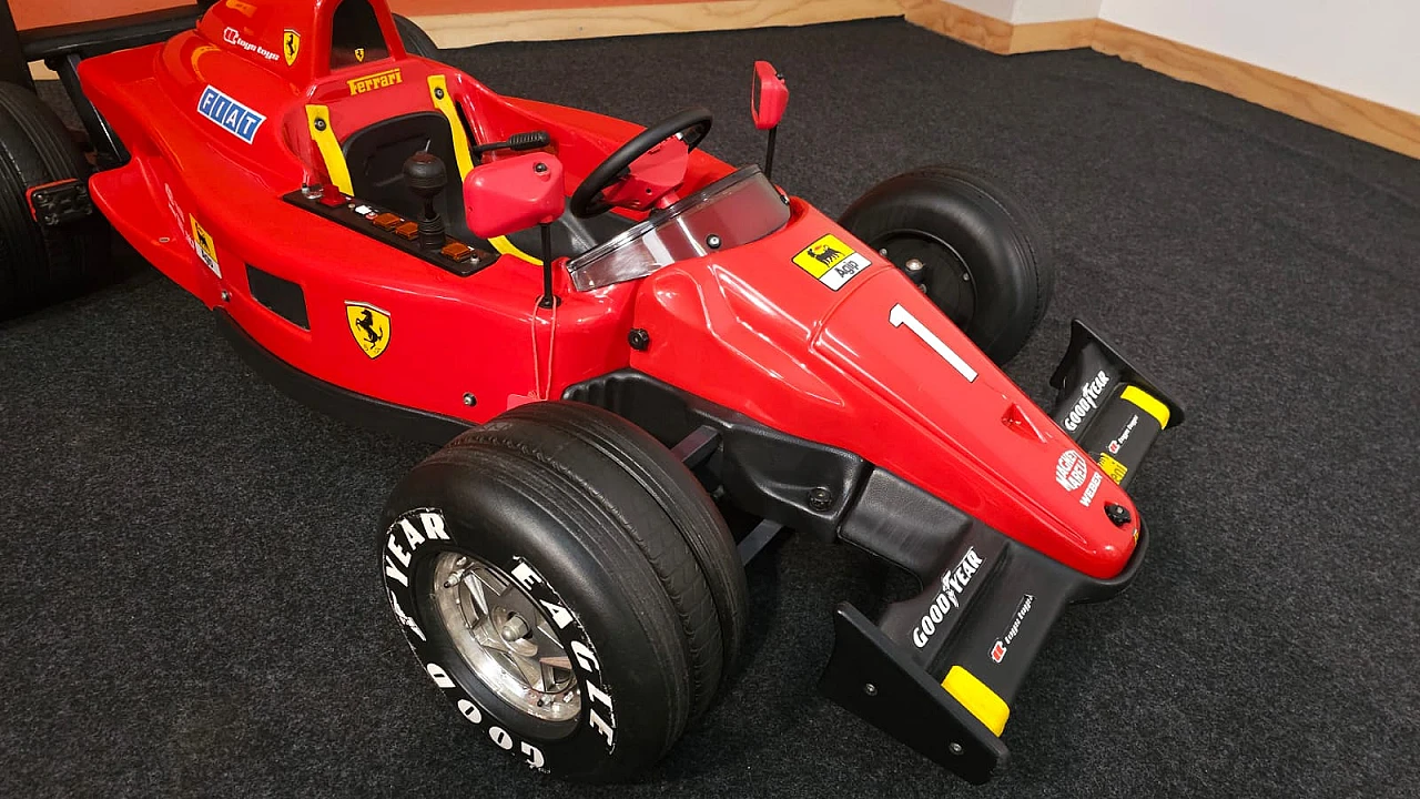 F1 Ferrari electric car by Toys Toys, 1990s 20