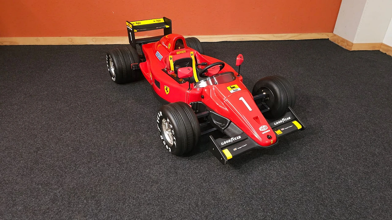 F1 Ferrari electric car by Toys Toys, 1990s 21