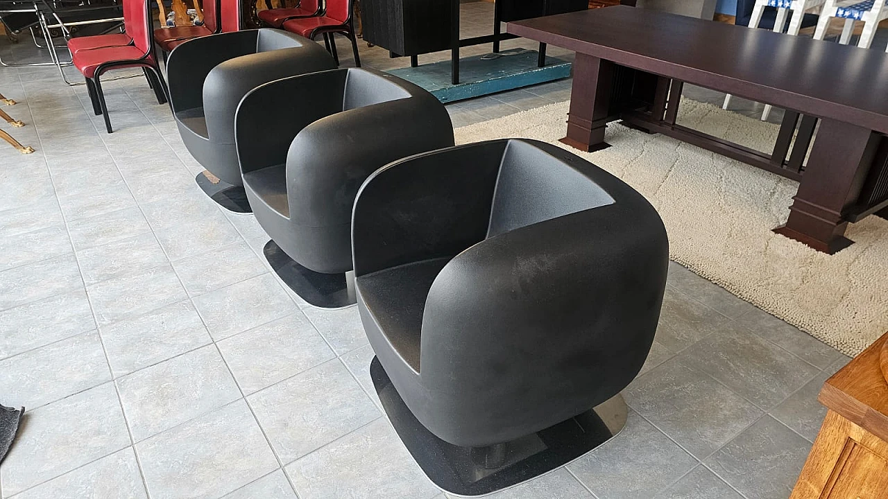 3 Big Jim armchairs by Stefano Getzel for Luxy 11