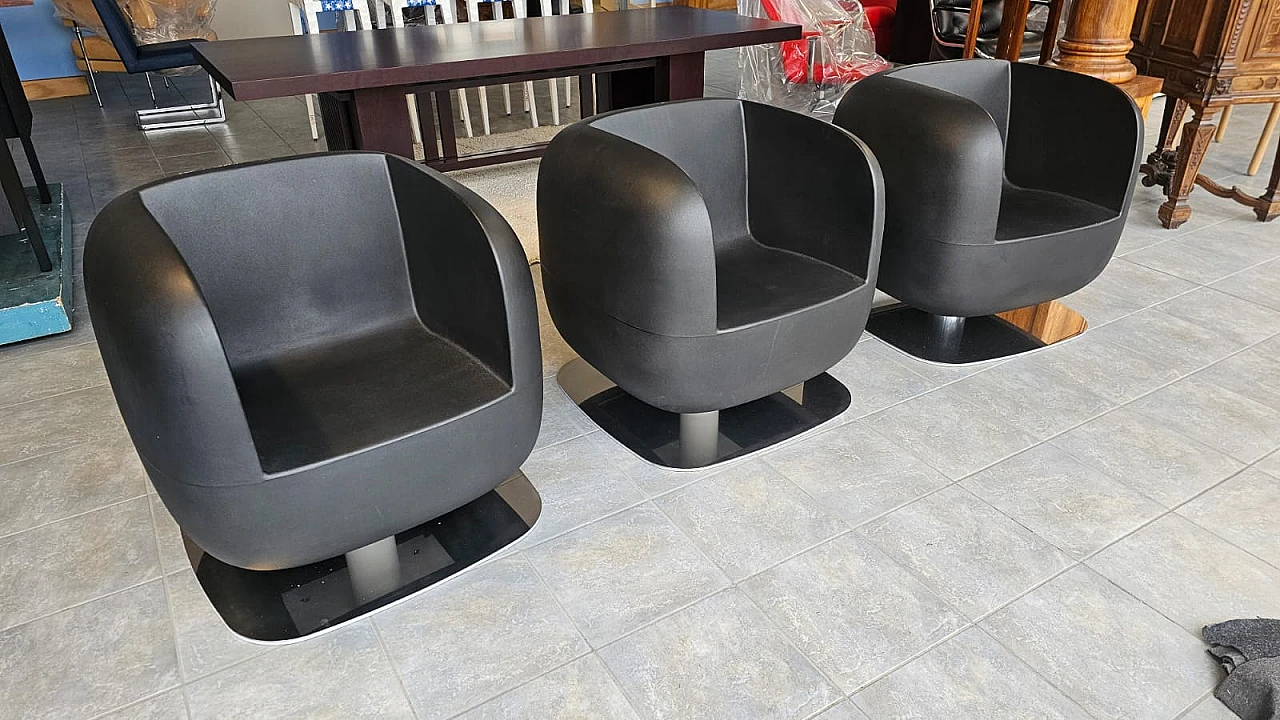 3 Big Jim armchairs by Stefano Getzel for Luxy 13