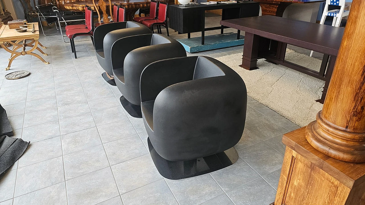 3 Big Jim armchairs by Stefano Getzel for Luxy 15