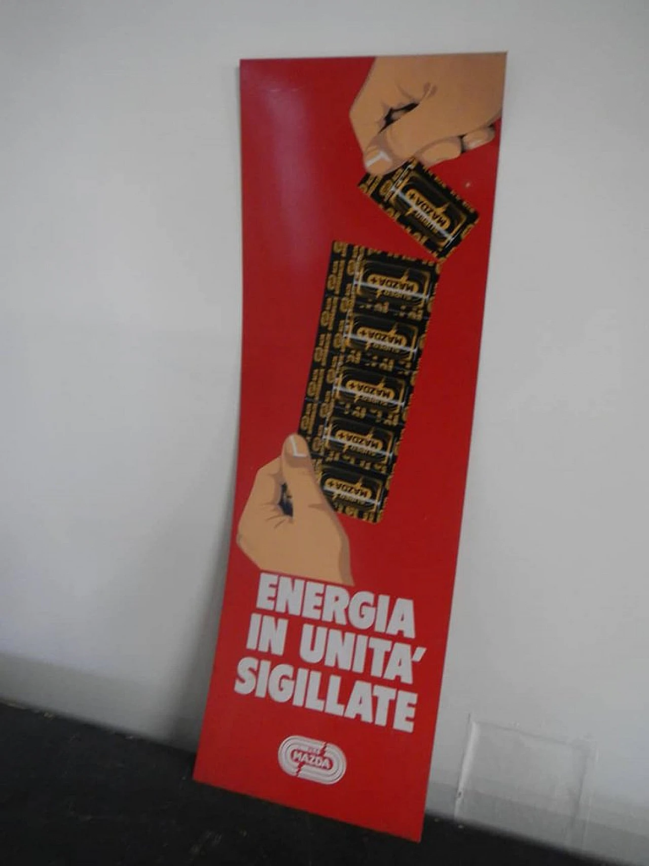 Mazda tin sign, 1980s 8