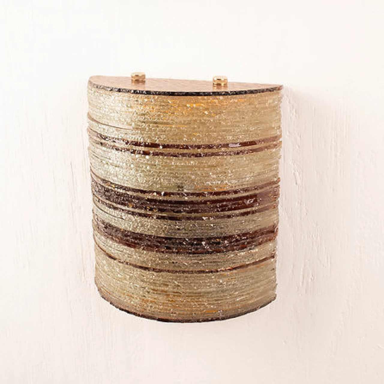 Applique in vetro di Albano Poli per Poliarte, anni '60 1