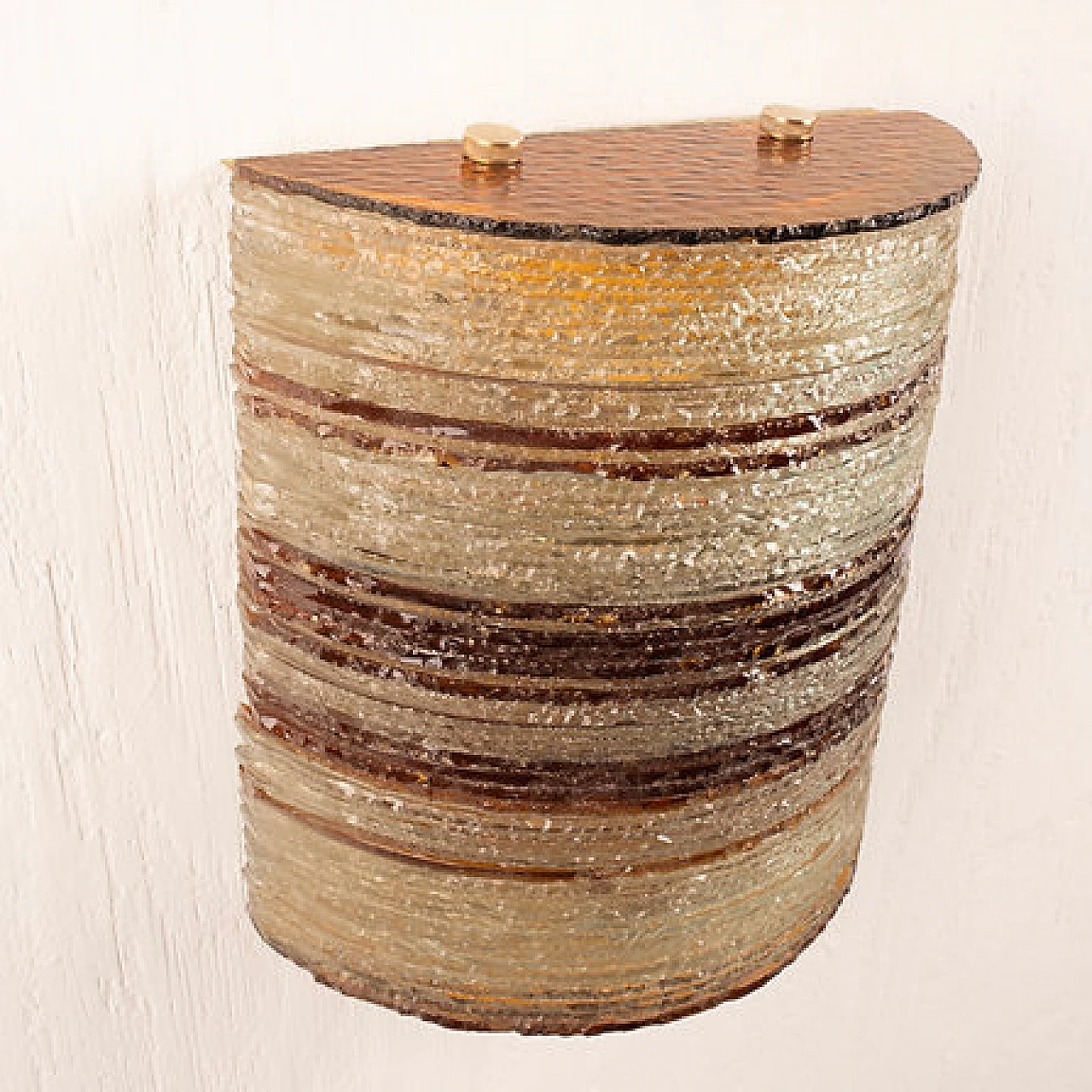 Applique in vetro di Albano Poli per Poliarte, anni '60 5