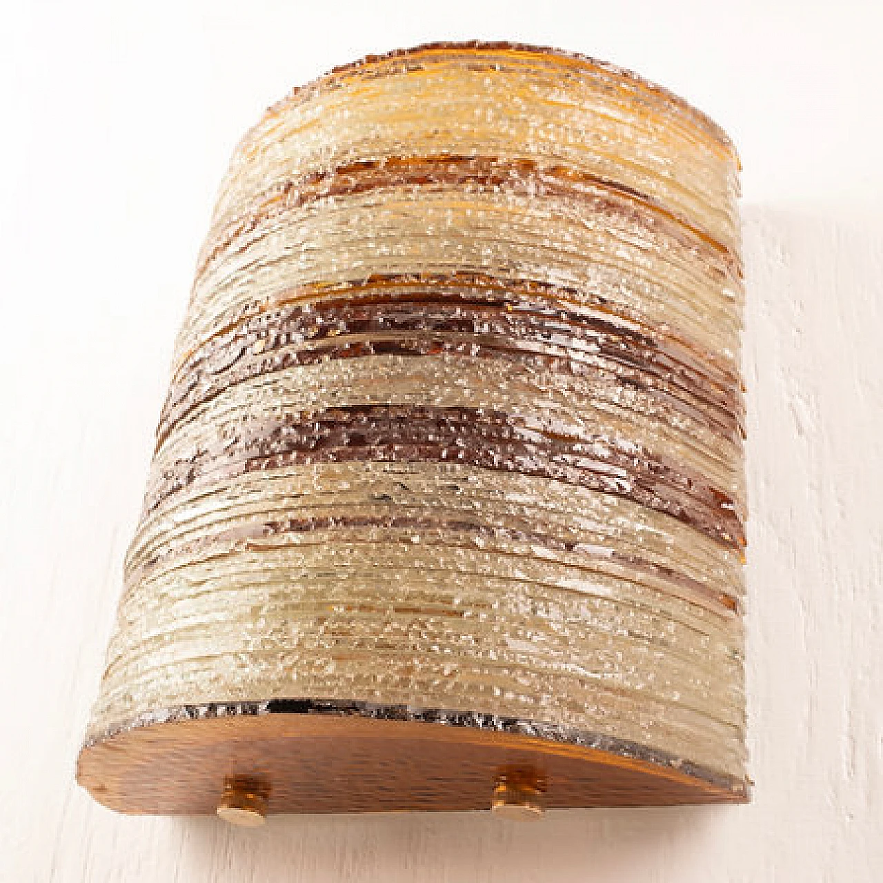 Applique in vetro di Albano Poli per Poliarte, anni '60 11