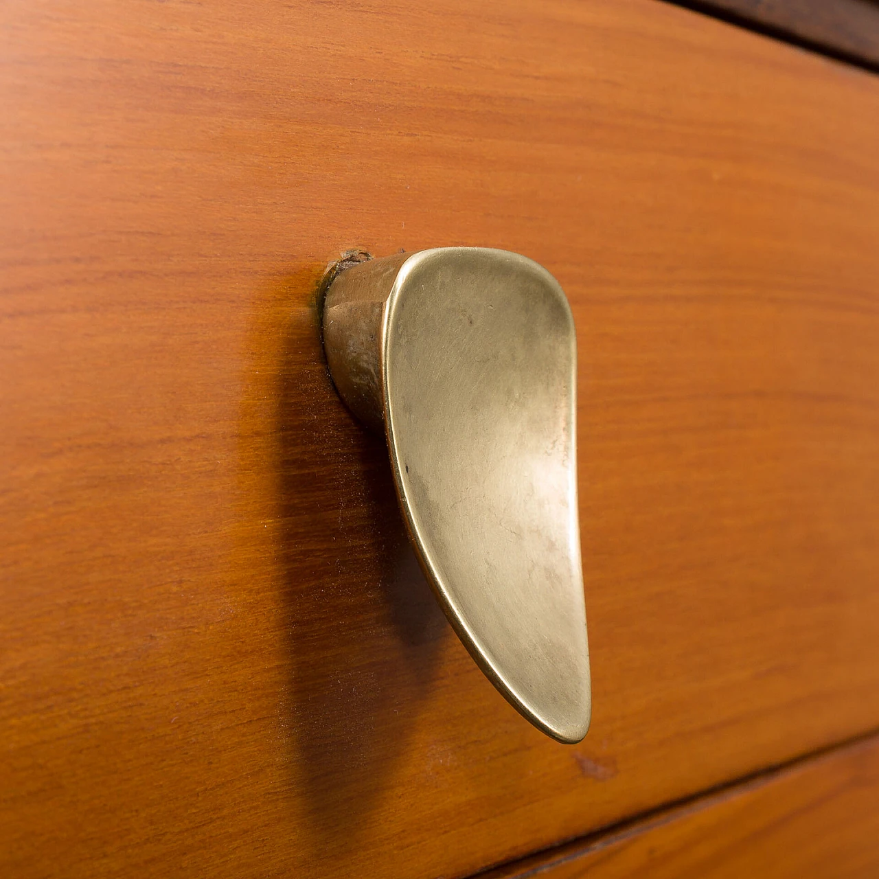 Floor-to-ceiling bookcase with decorated bar compartment, 1960s 11