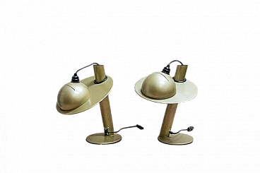Pair of adjustable table lamps by Stilnovo, 1960s
