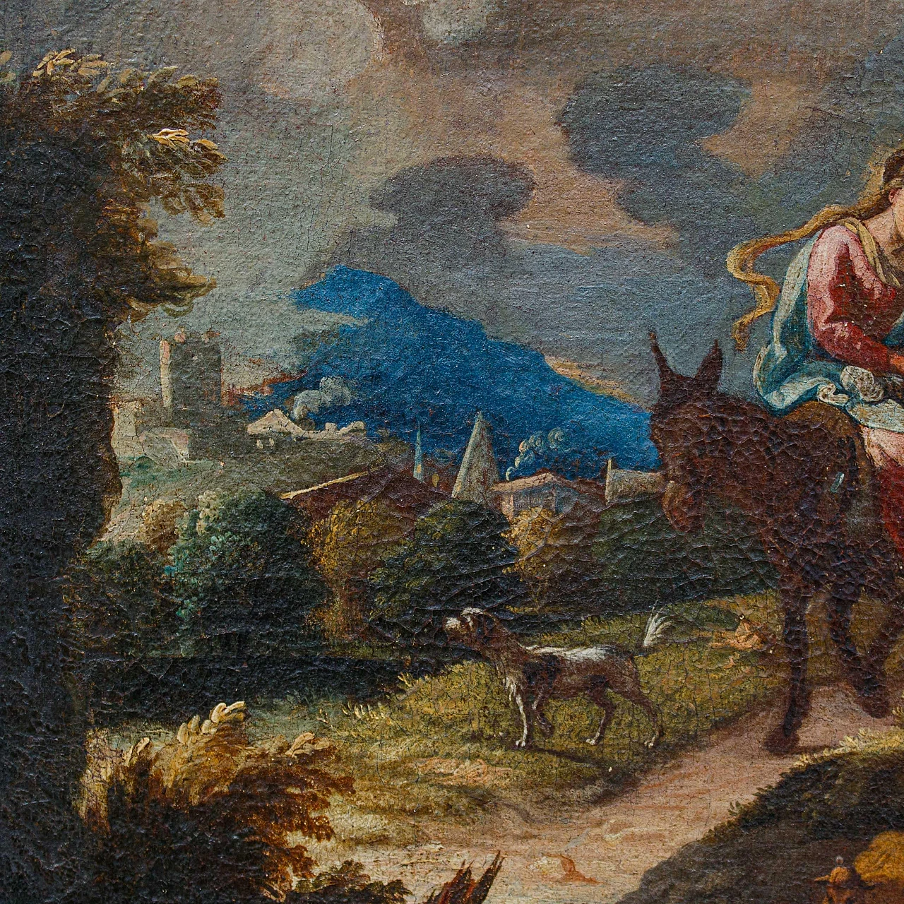 Giuseppe Roncelli, Rest during the flight into Egypt, 17th century 5