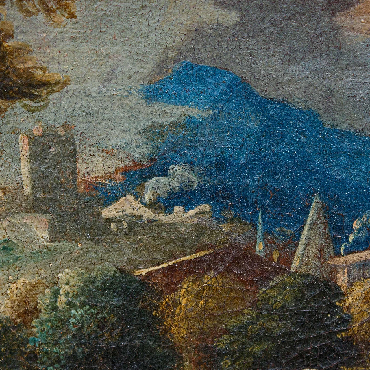 Giuseppe Roncelli, Rest during the flight into Egypt, 17th century 9