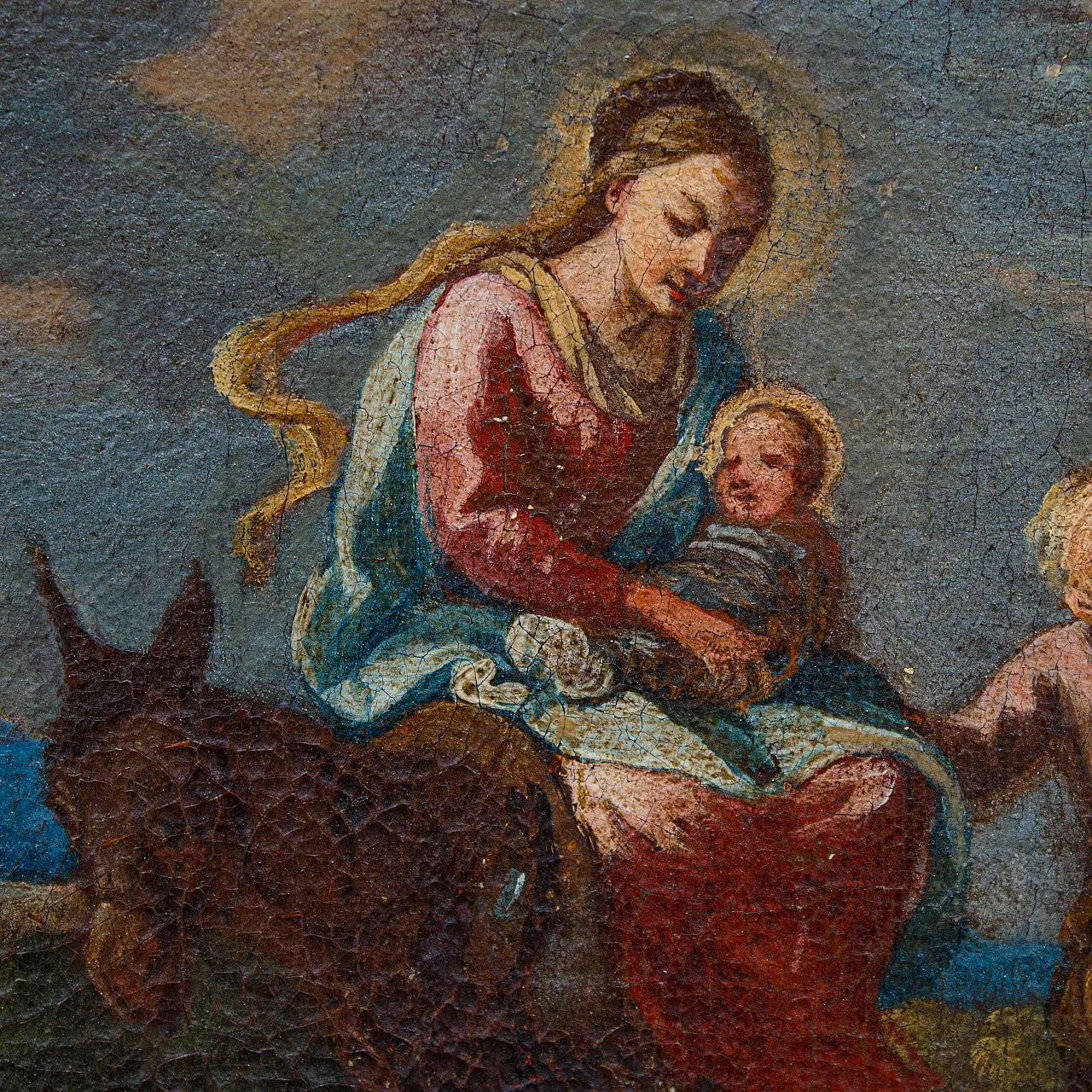 Giuseppe Roncelli, Rest during the flight into Egypt, 17th century 10