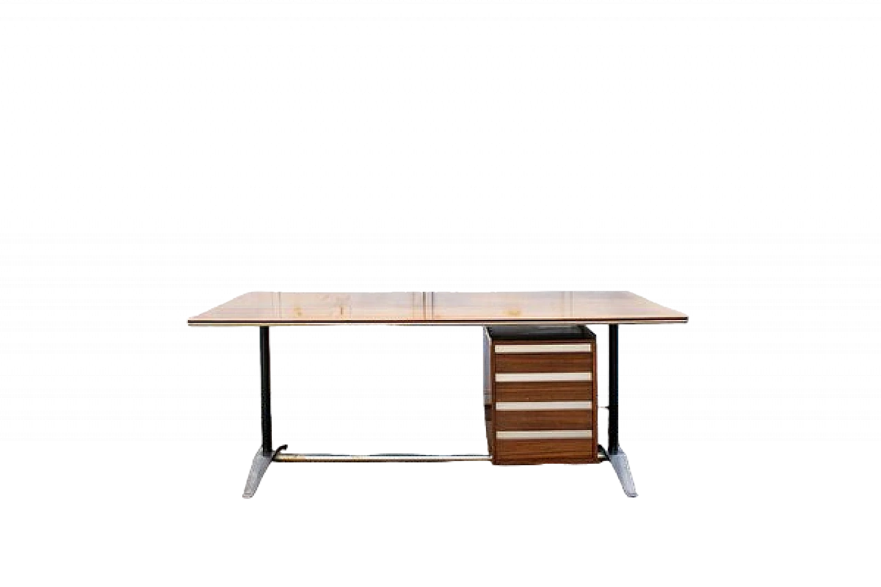 Tecniform desk by Alberto Rossels and Gio Ponti for Arflex, 1958 10