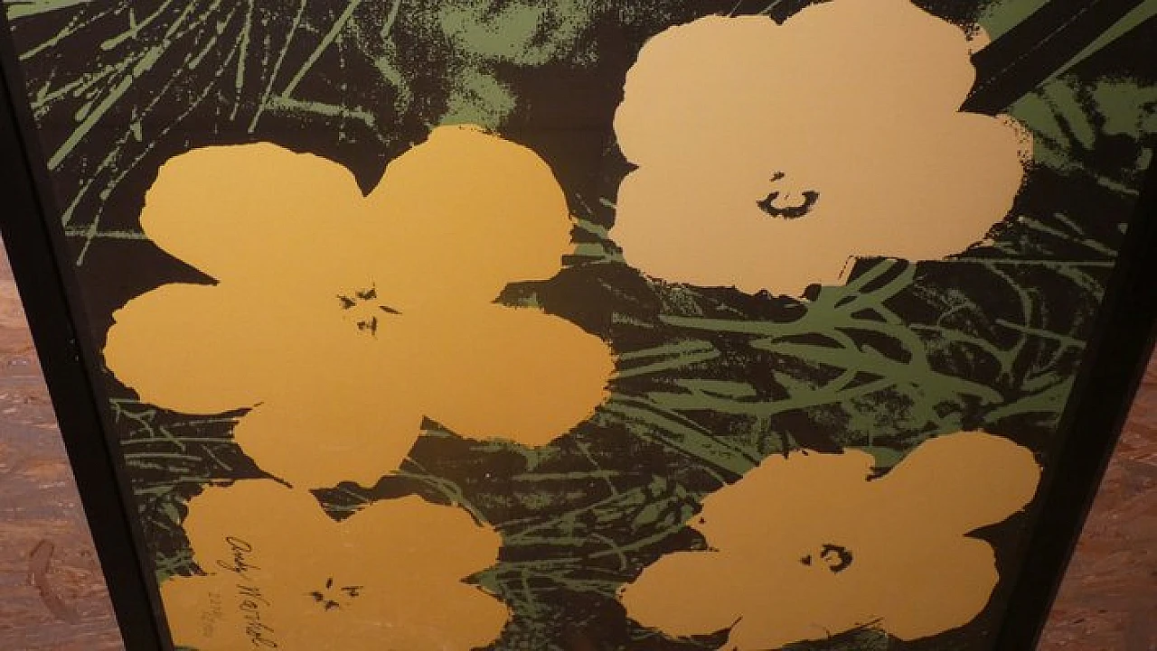 Andy Warhol, Flowers, Litografia, 1964 6