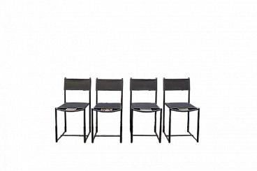 4 Spaghetti chairs by Giandomenico Belotti for Alias, 1979