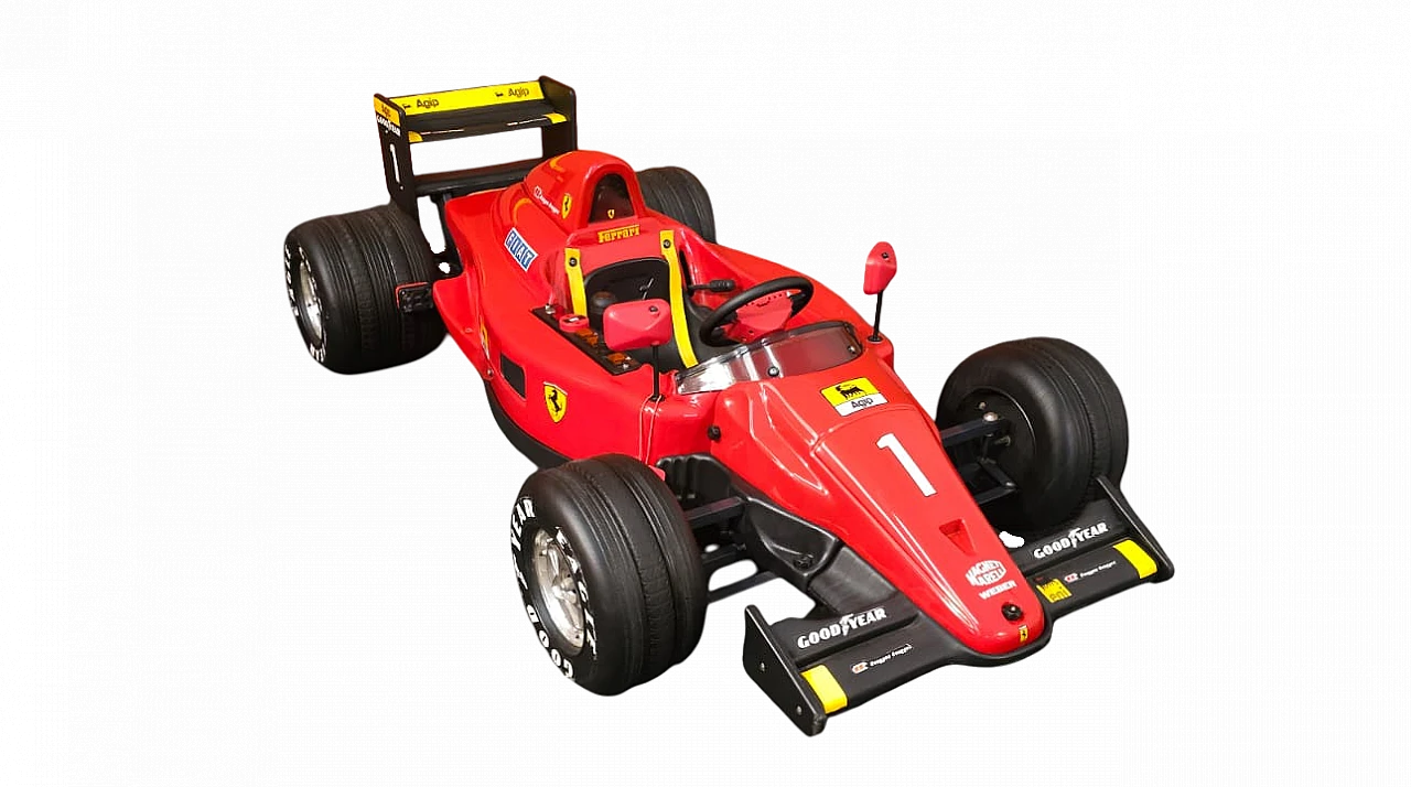 F1 Ferrari electric car by Toys Toys, 1990s 22