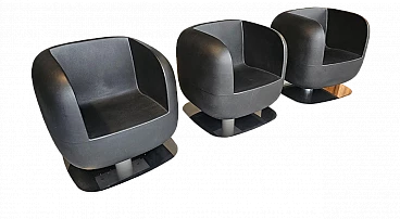 3 Big Jim armchairs by Stefano Getzel for Luxy