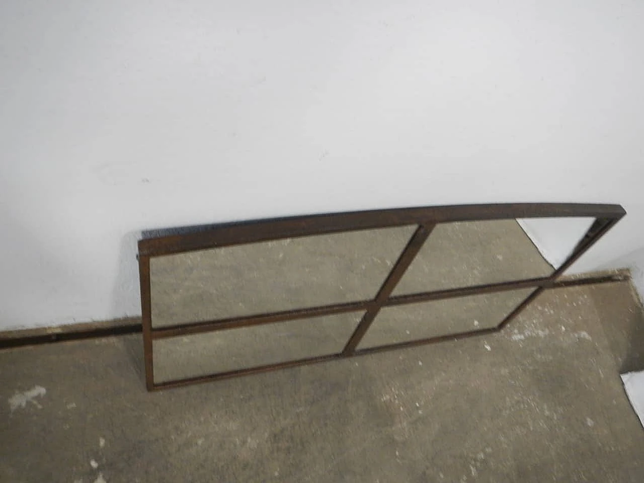 Specchio finestra in ferro, anni '50 3