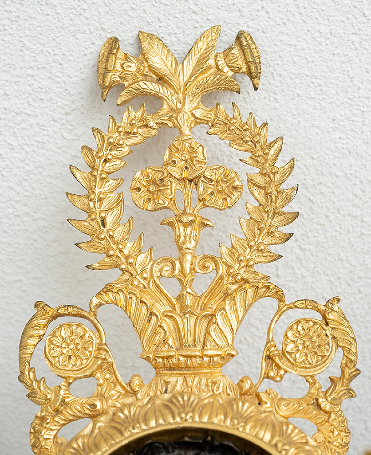 4 Applique Impero in bronzo dorato e patinato, '800 5