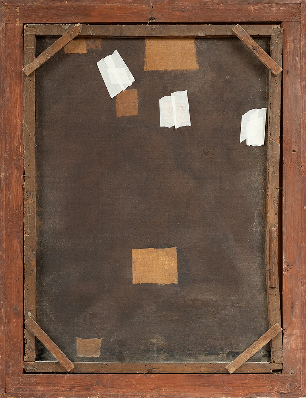 F. Solimena, Madonna e Bambino, dipinto a olio su tela, '700 5