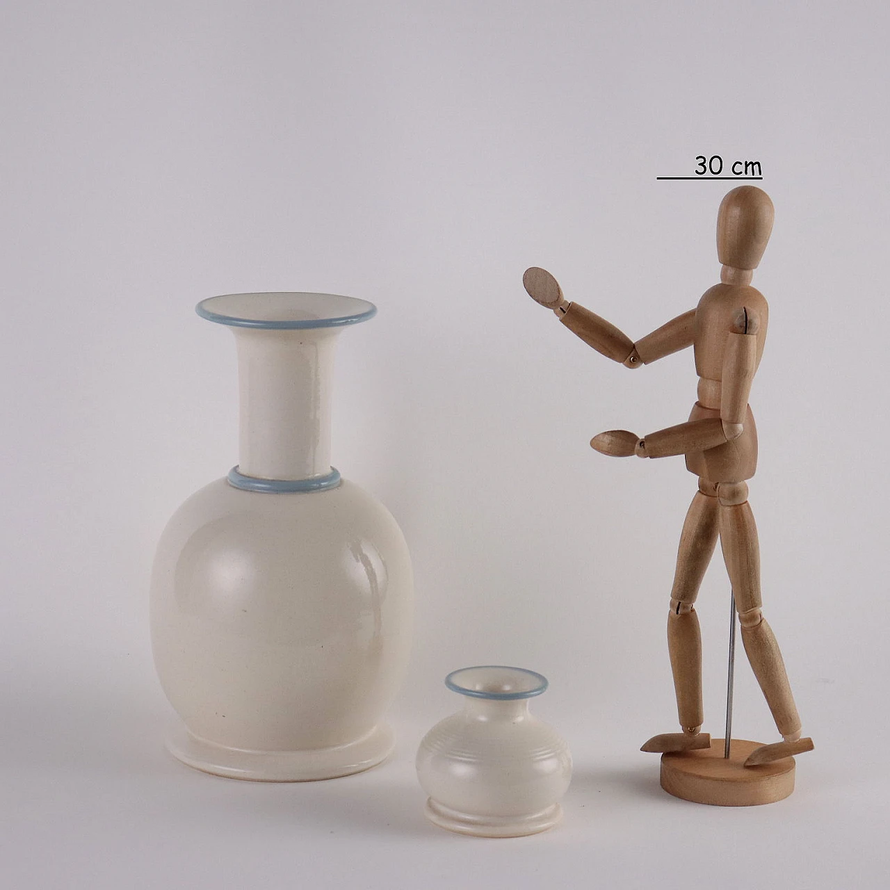 Pair of ceramic vases by Franco Bucci, 1970s 2