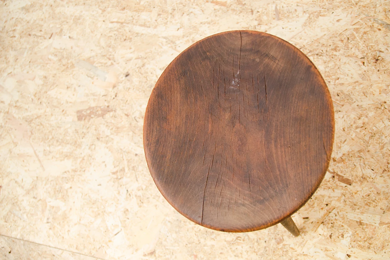 Beech stool by Úluv, 1960s 9