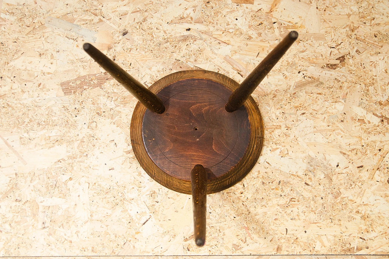 Beech stool by Úluv, 1960s 11