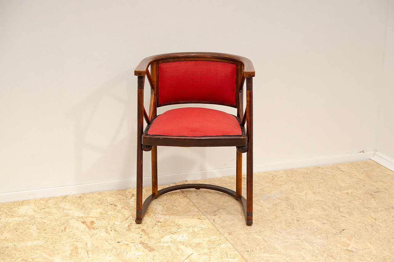 Armchair by Josef Hoffmann for the Cabaret Fledermaus, 1905 3