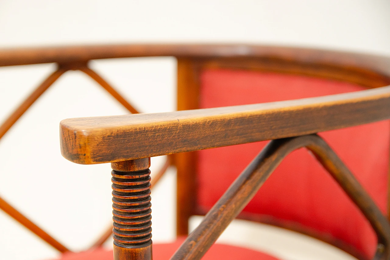 Armchair by Josef Hoffmann for the Cabaret Fledermaus, 1905 8