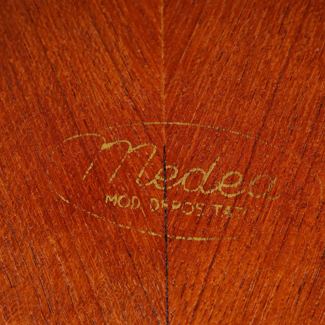 Sedia Medea in legno curvato e metallo di Vittorio Nobili per F.lli Tagliabue, anni '60 6